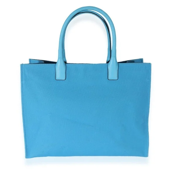 Versace La Medusa Blue Women's Canvas Logo Tote RETAIL $1922 (COA incuded) - Picture 4 of 14